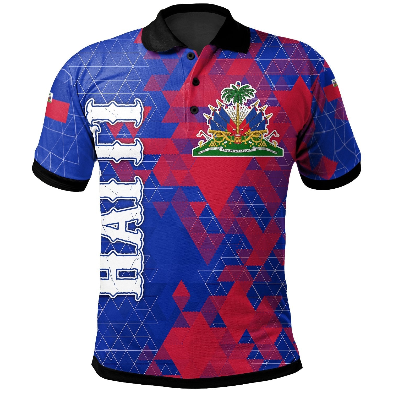 haiti-polo-shirt-national-flag-polygon-style