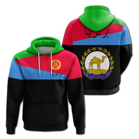 Eritrea Hoodie Flag Style LT12 - Wonder Print Shop