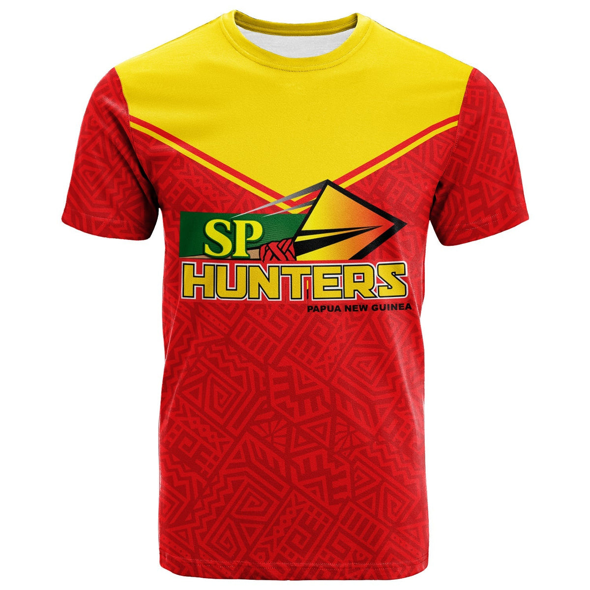 Custom Papua New Guinea SP Hunters Pride T Shirt LT12 - Wonder Print Shop