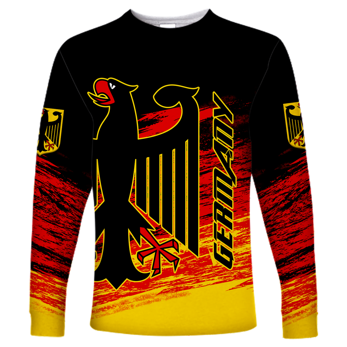 Germany Iron Cross Pride Long Sleeve Shirt LT12 - Wonder Print Shop