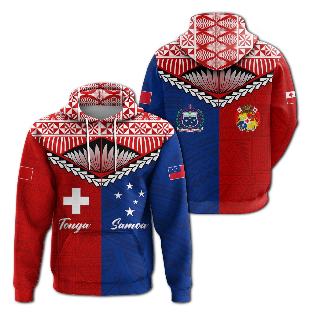 Tonga Combine Samoa Pride Hoodie LT12 - Wonder Print Shop