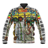 African Ethiopia Orthodox Baseball Jacket - The Total Liberation Of Africa LT20 - Wonder Print Shop