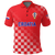 (Custom Personalised) Croatia Football World Cup 2022 Champions Pride Polo Shirt Red