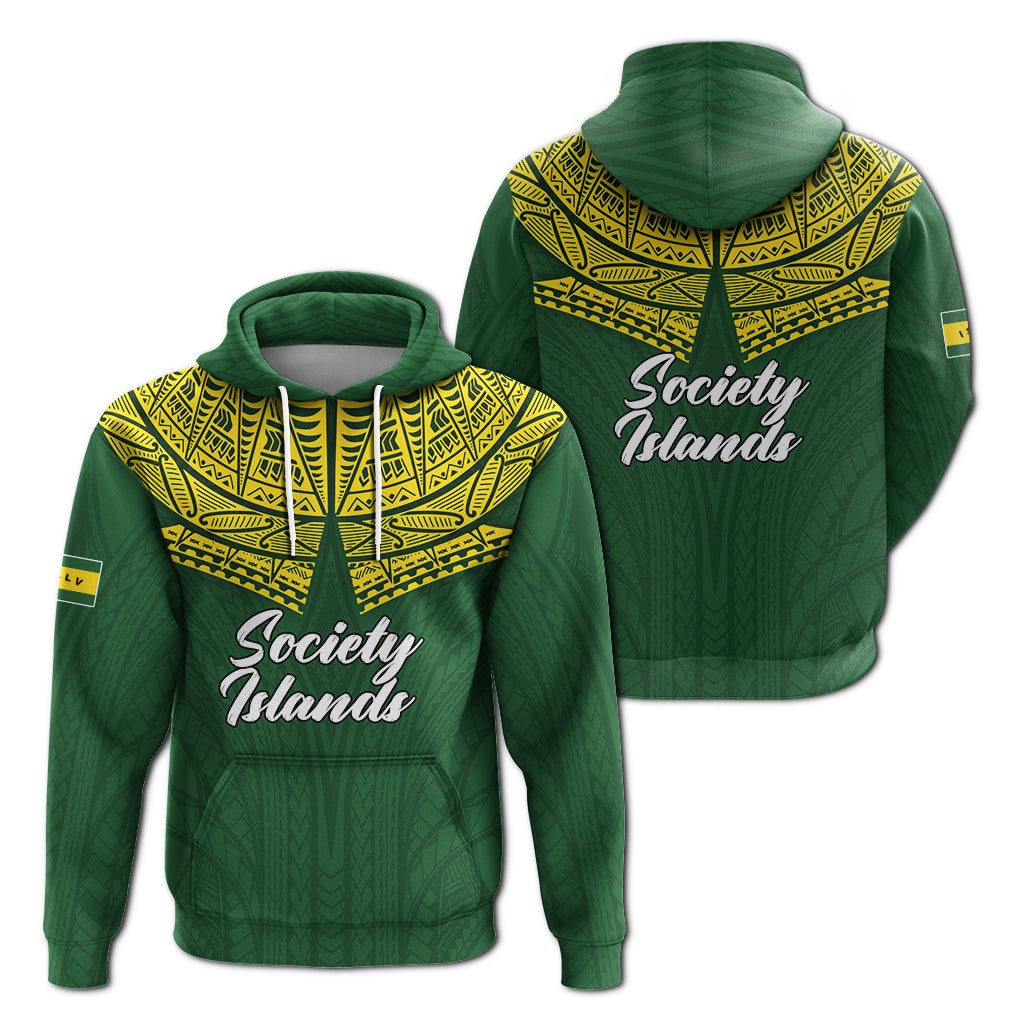 Society Islands Pride Hoodie LT12 - Wonder Print Shop