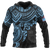 Fiji Polynesian Hoodie Blue Turtle - Wonder Print Shop