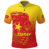 Tigray Lion Legend Polo Shirt LT12 - Wonder Print Shop