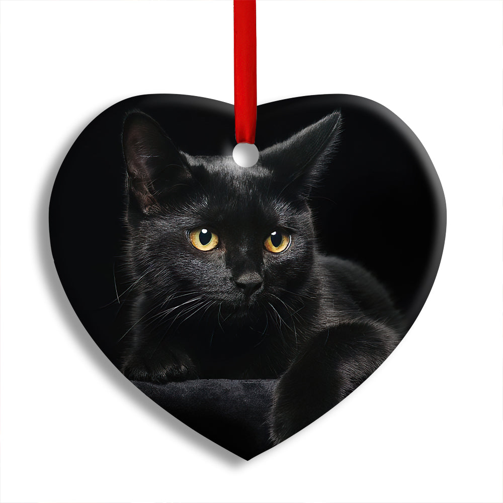 black-cat-lover-kitty-heart-ornament