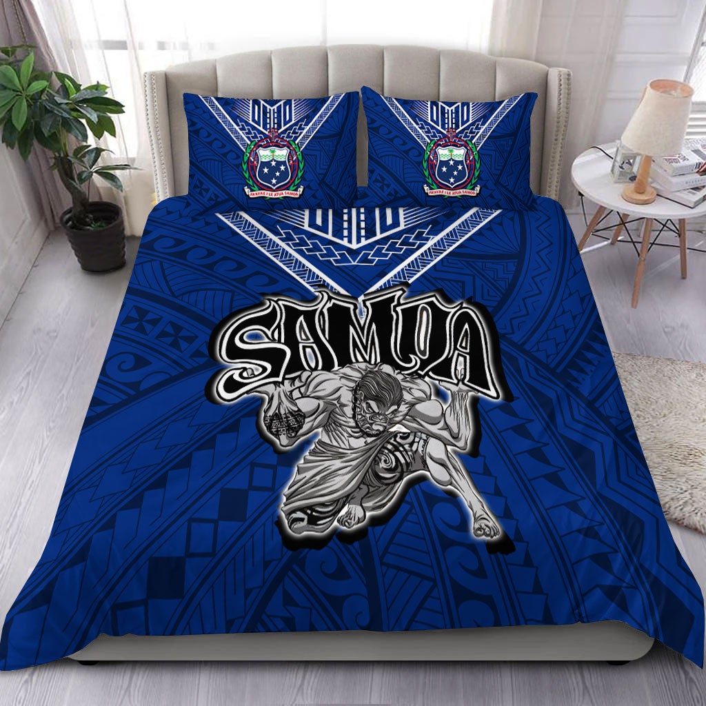 Samoa Bedding Set Samoan Warrior Pride LT12 - Wonder Print Shop