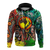 Australia Aboriginal Kangaroo Combine New Zealand Maori Kiwi Bird Hoodie LT2 - Wonder Print Shop