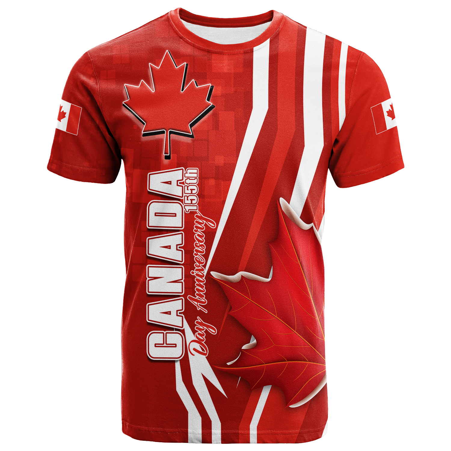 Canada Day Anniversary Pride T Shirt LT12 - Wonder Print Shop