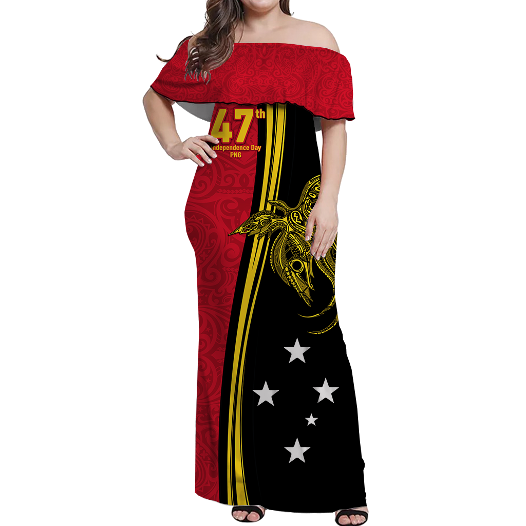 papua-new-guinea-independence-anniversary-polynesian-tribal-women-off-shoulder-dress