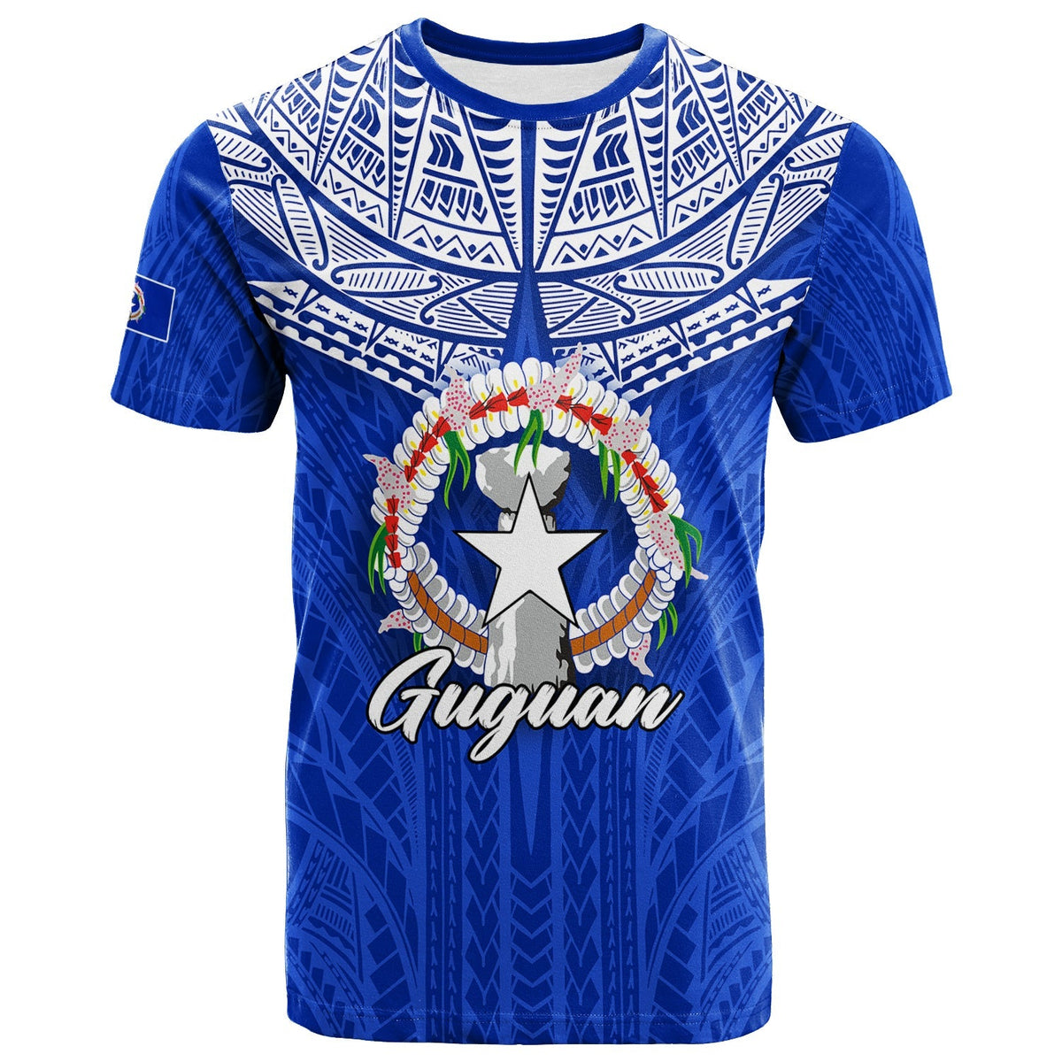 Custom Northern Mariana Islands T Shirt Guguan LT12 - Wonder Print Shop