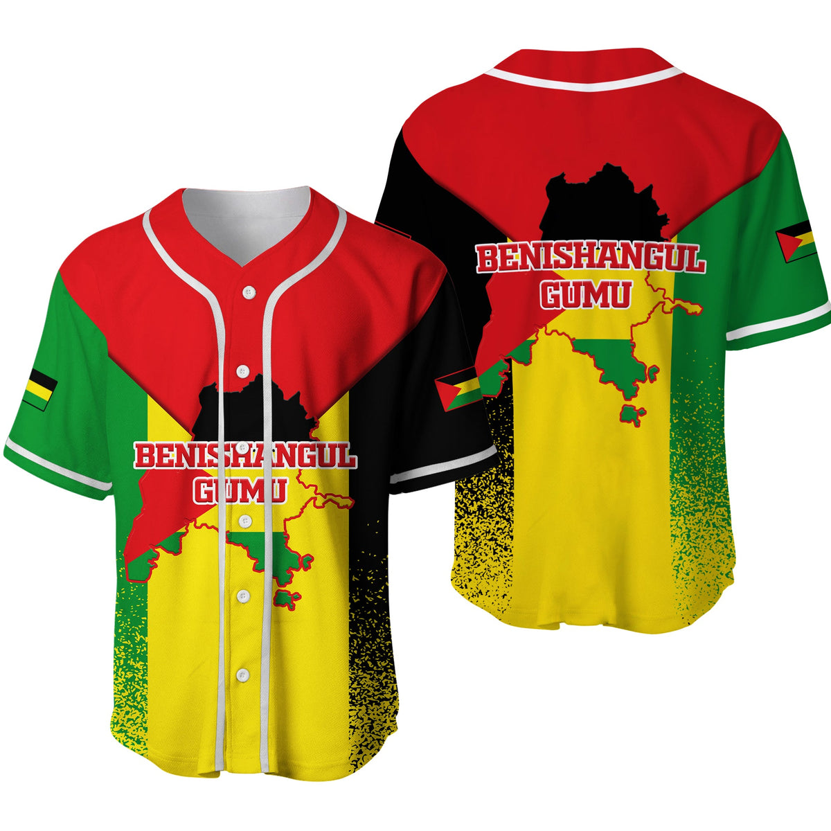 Benishangul-Gumuz Legend Ethiopia Baseball Jersey LT12 - Wonder Print Shop