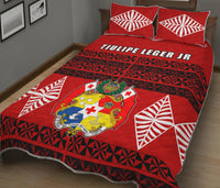 (TIULIPE LEGER JR) Tonga Quilt Bed Set - Tongan Pattern LT13 - Wonder Print Shop