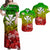 Personalised Hawaii Matching Hawaiian Shirt And Dress Map and Turtle Reggae Flowers LT13 - Wonder Print Shop