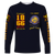Big Boy Buffalo Soldiers Long Sleeve Shirt Blue LT12 - Wonder Print Shop