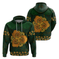 Celtic Disk Ornament Triple Spiral Hoodie LT12 - Wonder Print Shop