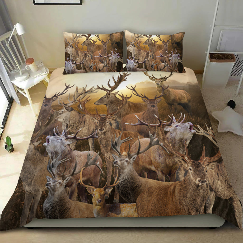 Deer Hunting - Like Hunting, Like Wild Life Bedding Set - LT2 - Wonder Print Shop