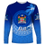 Fiji Tapa Tribal Coconut Tree Long Sleeve Shirt LT12 - Wonder Print Shop