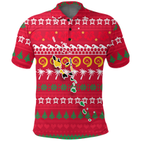 Vanuatu Polo Shirt Christmas Ugly Christmas LT12 - Wonder Print Shop