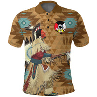 Native American Polo Shirt Indigenous Chief LT12 - Wonder Print Shop
