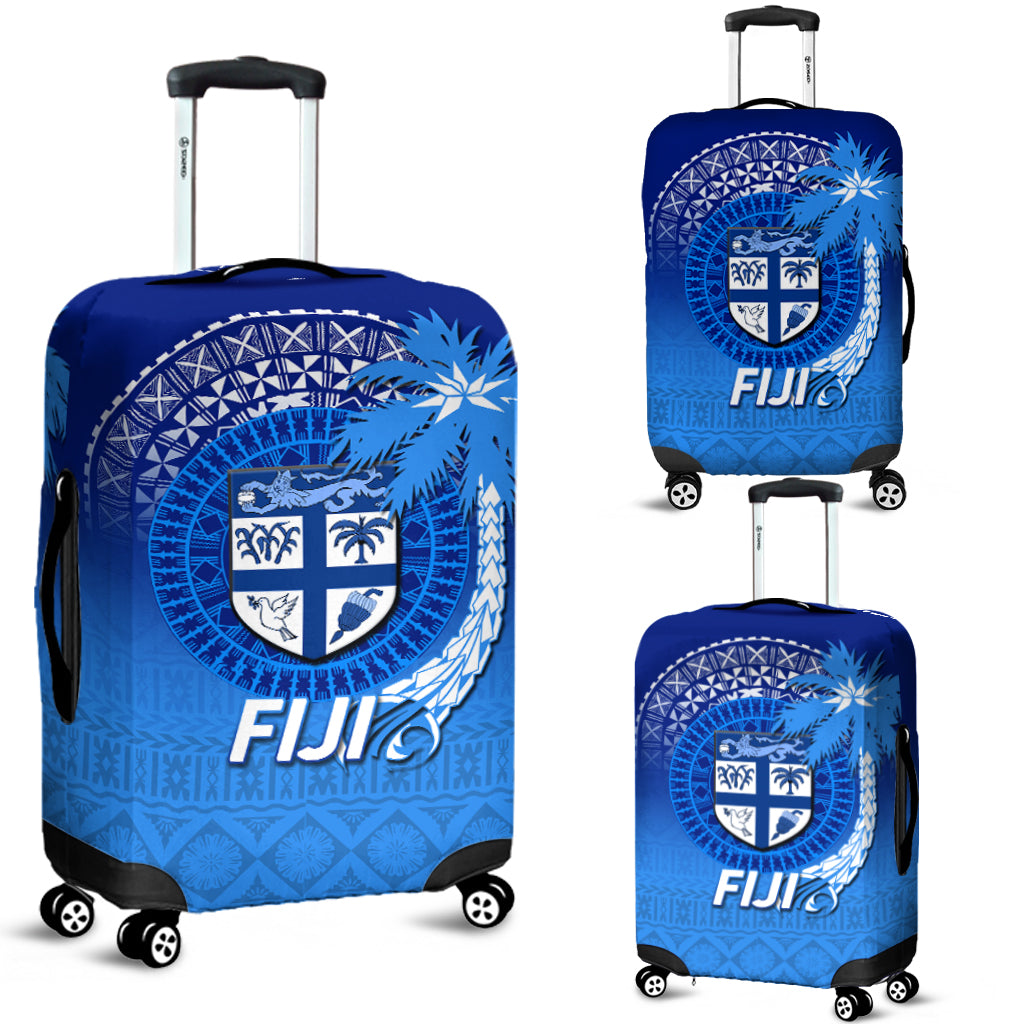 Fiji Tapa Tribal Coconut Tree Luggage Covers LT12 - Wonder Print Shop