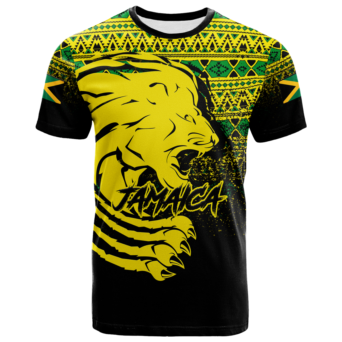 Jamaica Lion Legend T Shirt LT12 - Wonder Print Shop