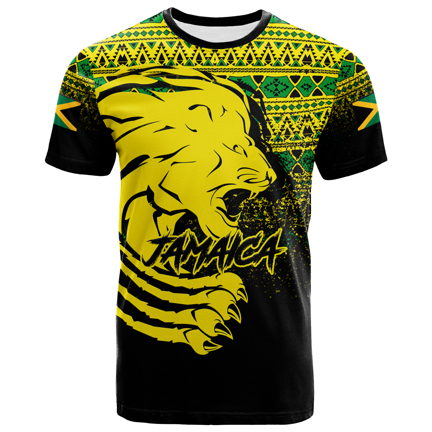 Jamaica Lion Legend T Shirt LT12 - Wonder Print Shop