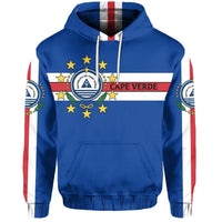 Cape Verde Flag Simple Style Hoodie LT20 - Wonder Print Shop
