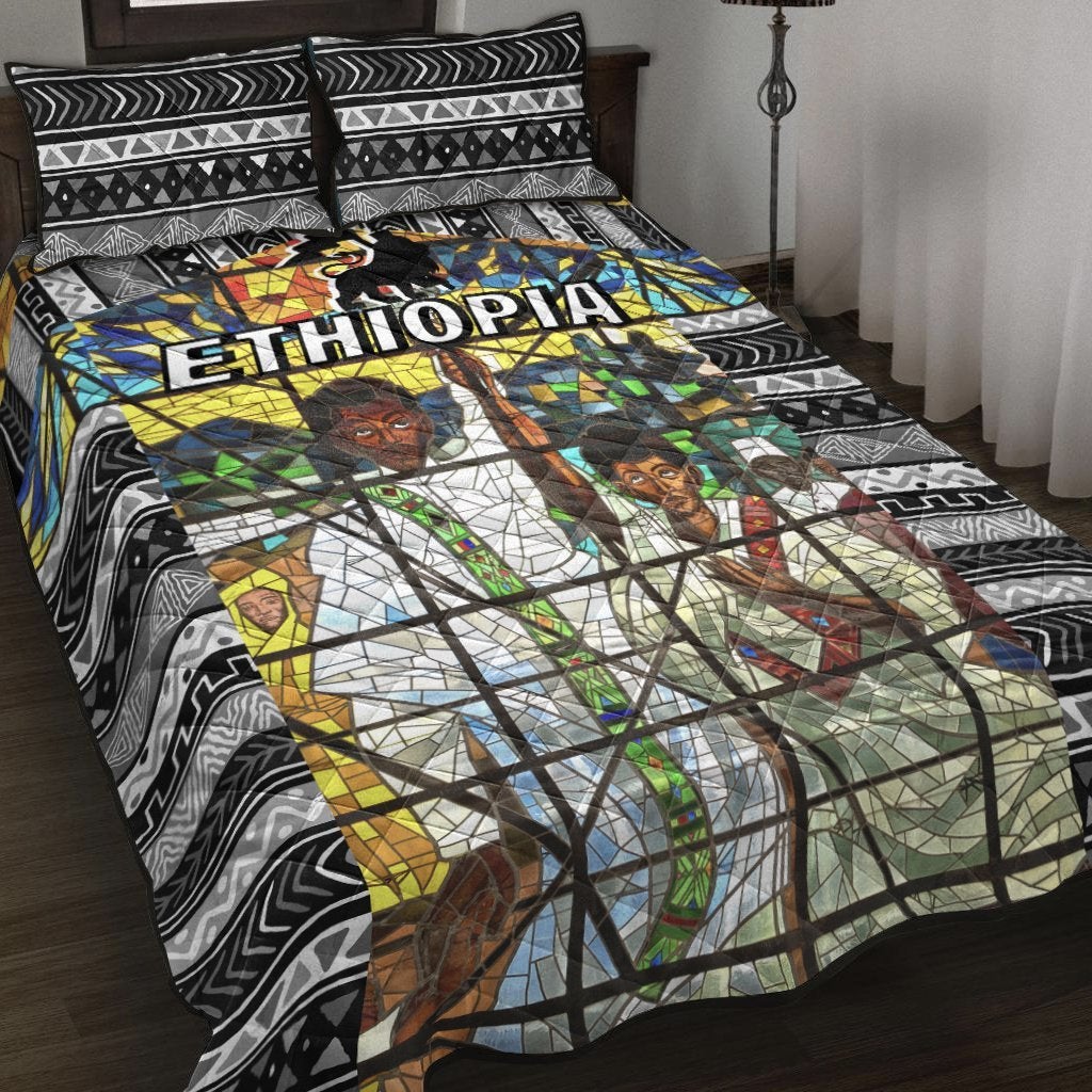 African Ethiopia Orthodox Quilt Bed Set - The Total Liberation Of Africa LT20 - Wonder Print Shop