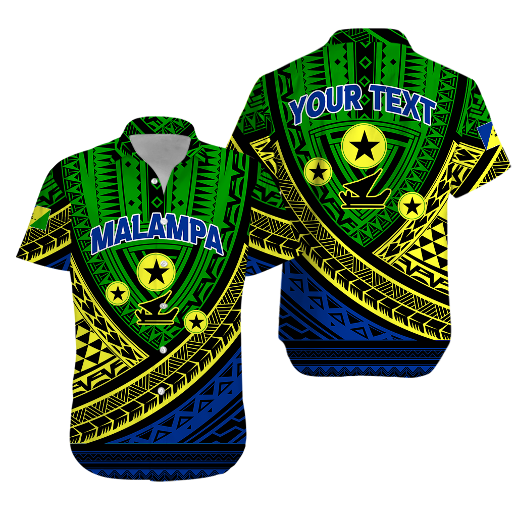 Personalised Vanuatu Malampa Province Tribal Pattern Matching Hawaiian Shirt And Dress LT12 - Wonder Print Shop