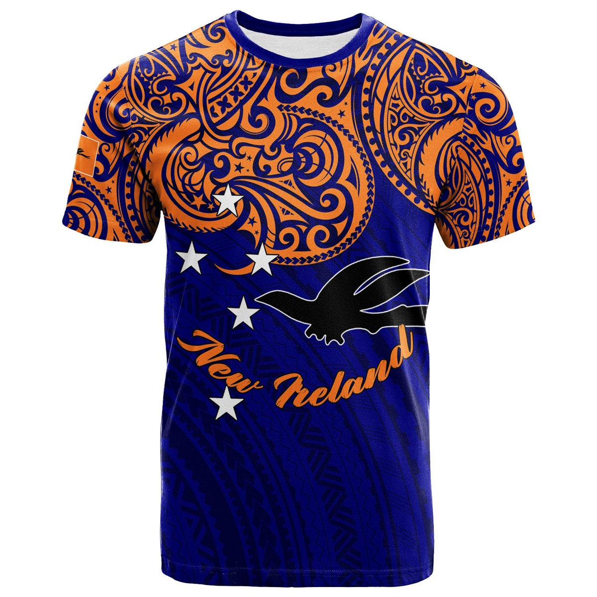 Custom Papua New Guinea New Ireland Pride T Shirt LT12 - Wonder Print Shop