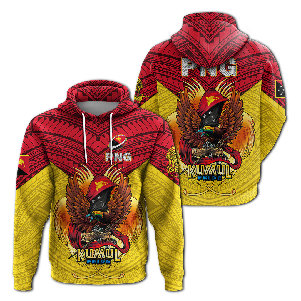 Papua New Guinea Rugby Kumul Pride Hoodie LT2 - Wonder Print Shop