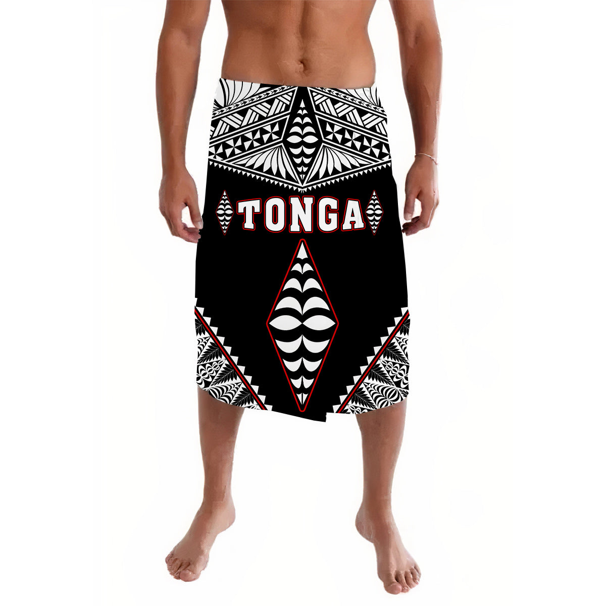Tonga Lavalava Tongan Kupesi Pattern Ver.01 LT13 - Wonder Print Shop