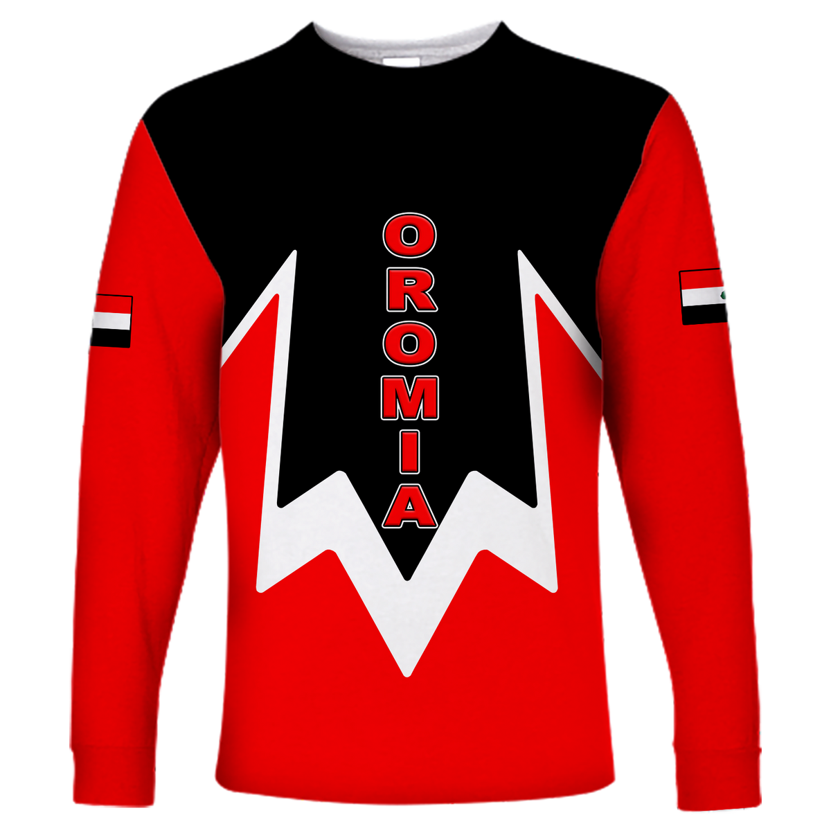Oromia Region Legend Ethiopia Long Sleeve Shirt LT12 - Wonder Print Shop
