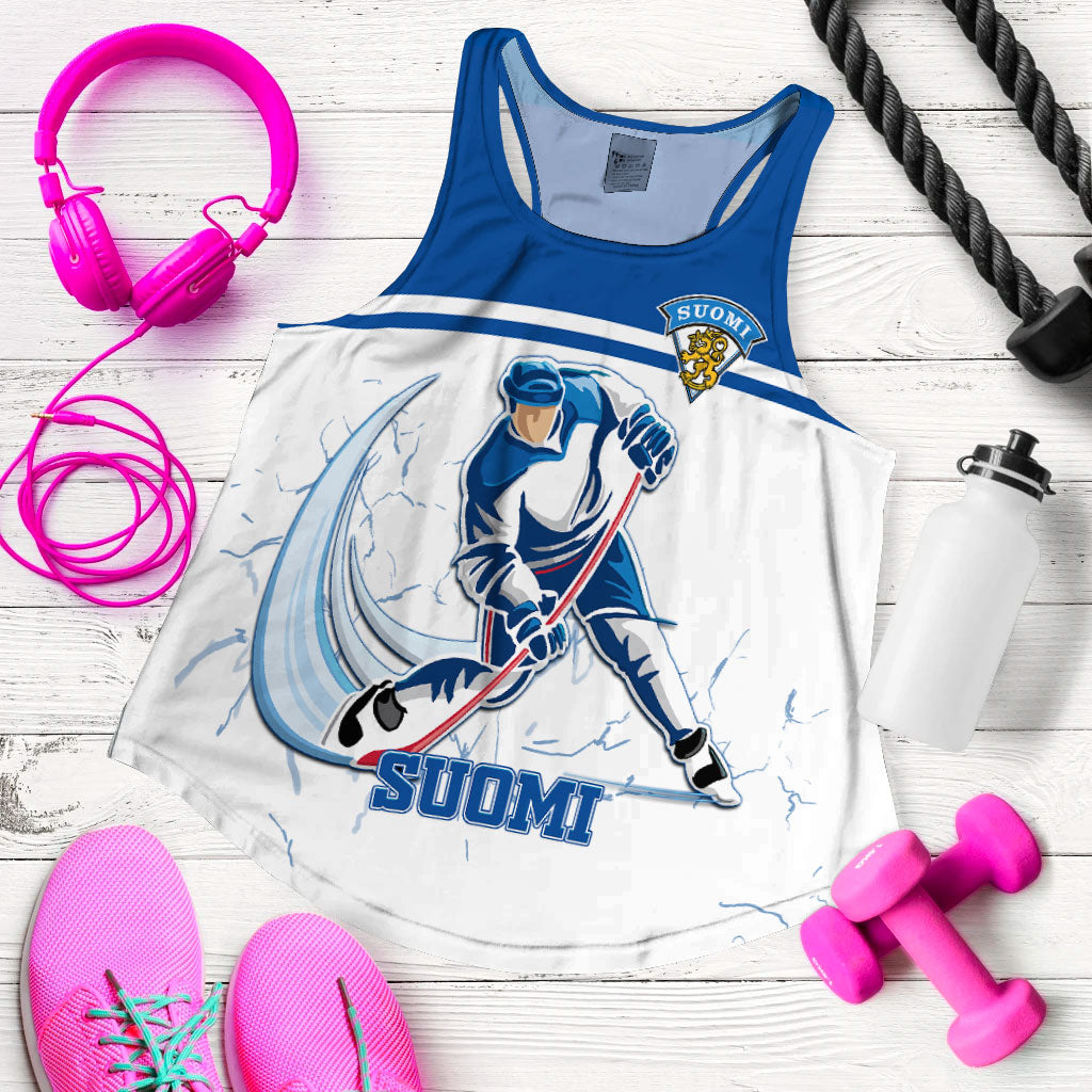 custom-personalised-finland-hockey-pride-women-tank-top