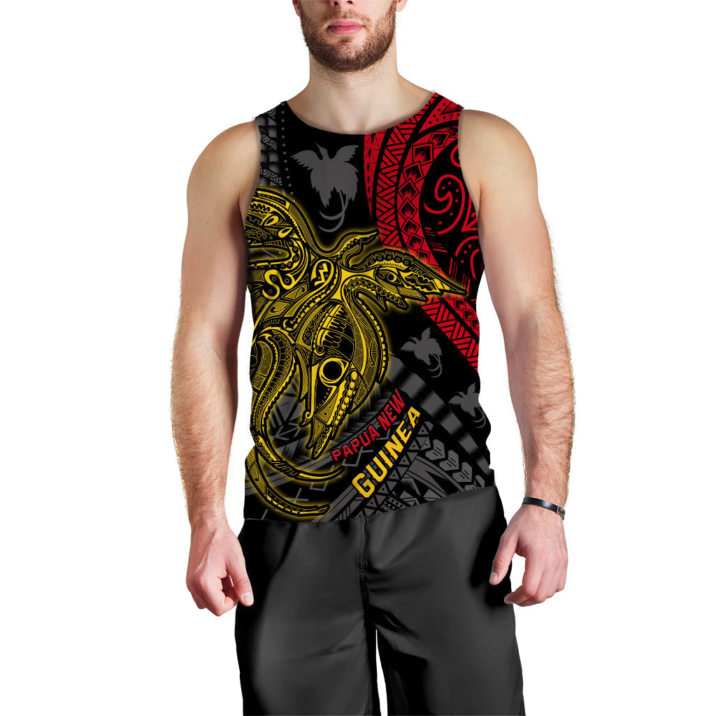 custom-text-and-number-papua-new-guinea-men-tank-top-raggiana-birds-of-paradise-happy-47th-independence-day