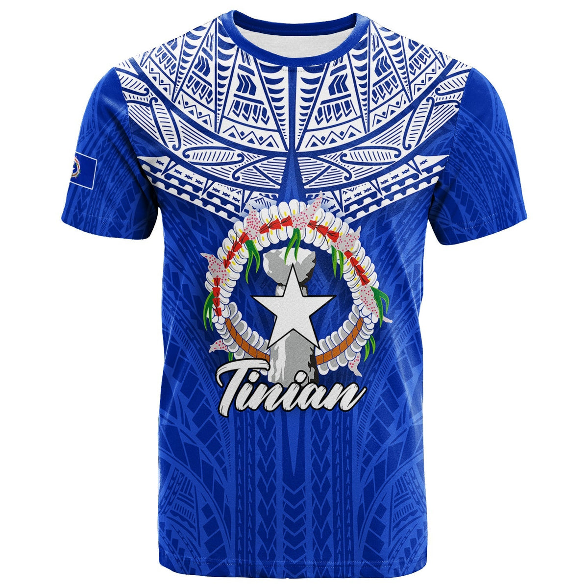 Custom Northern Mariana Islands T Shirt Tinian LT12 - Wonder Print Shop