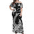 Hawaii Matching Hawaiian Shirt And Dress Polynesia White Fish Hook LT13 - Wonder Print Shop