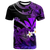 Hawaii Turtle With Plumeria Leaf Purple T Shirt LT12 - Wonder Print Shop