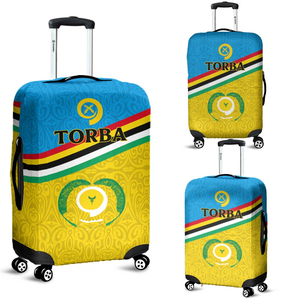 Vanuatu Torba Province Luggage Covers Flag Style LT12 - Wonder Print Shop