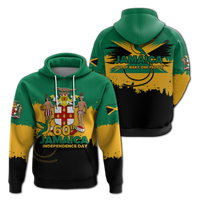 Jamaica 60th Anniversary Independence Day Hoodie LT12 - Wonder Print Shop