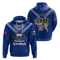 Samoa Hoodie Samoan Warrior Pride LT12 - Wonder Print Shop