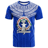 Custom Northern Mariana Islands T Shirt Sarigan LT12 - Wonder Print Shop