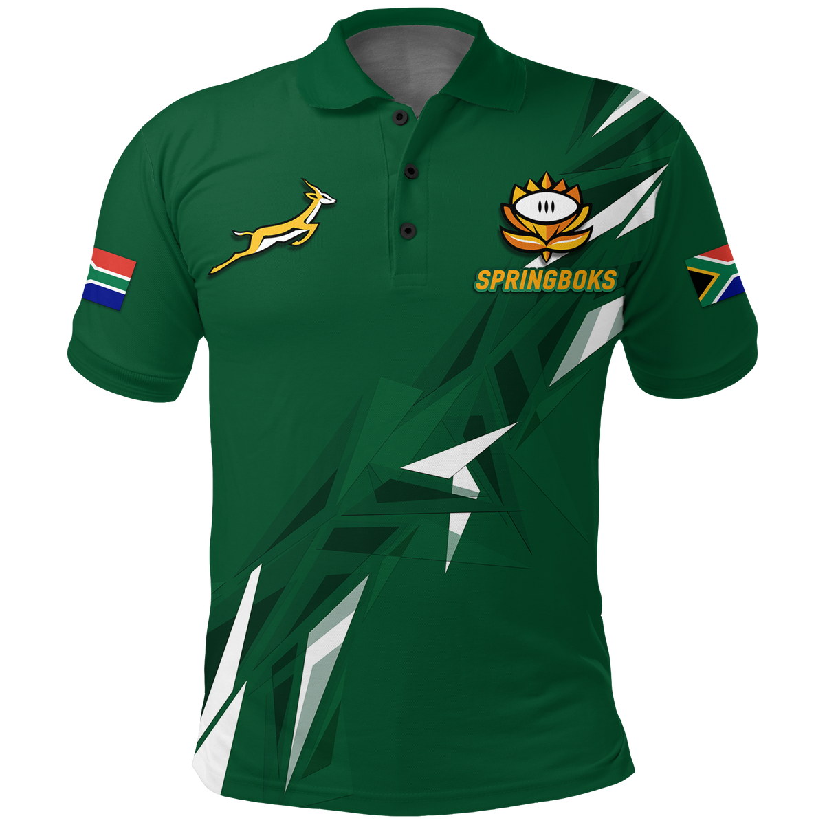 South Africa Springboks 2022 Legend Polo Shirt LT12 - Wonder Print Shop