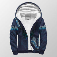 Viking Valknut Tattoo Art Sherpa Hoodie LT12 - Wonder Print Shop