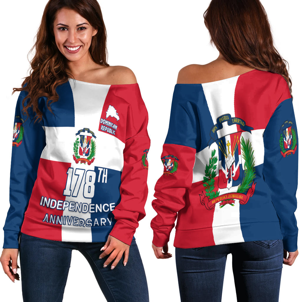 dominican-republic-178th-independence-anniversary-off-shoulder-sweater