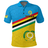 Vanuatu Torba Province Polo Shirt Flag Style LT12 - Wonder Print Shop