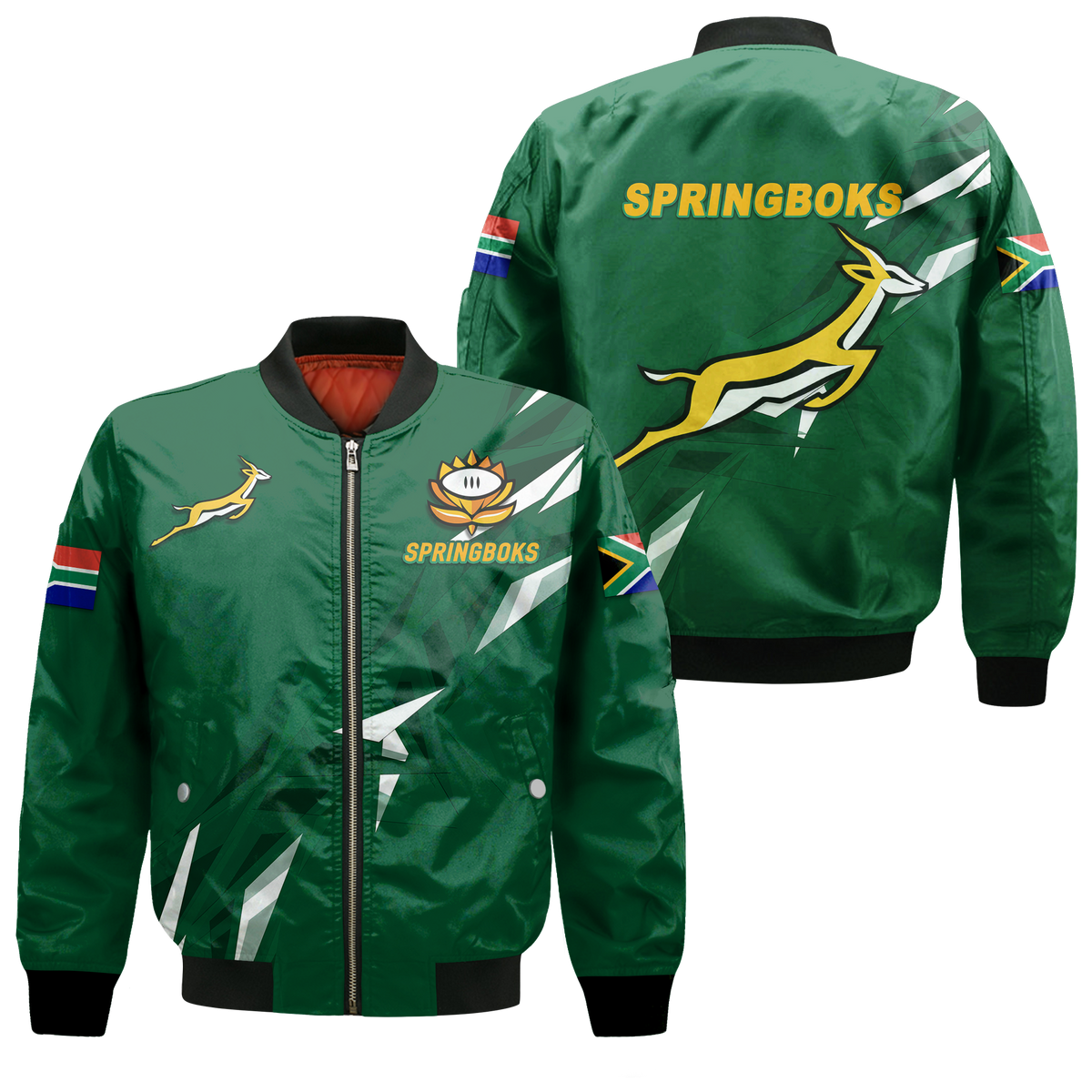 South Africa Springboks 2022 Legend Bomber Jacket - LT12 - Wonder Print Shop