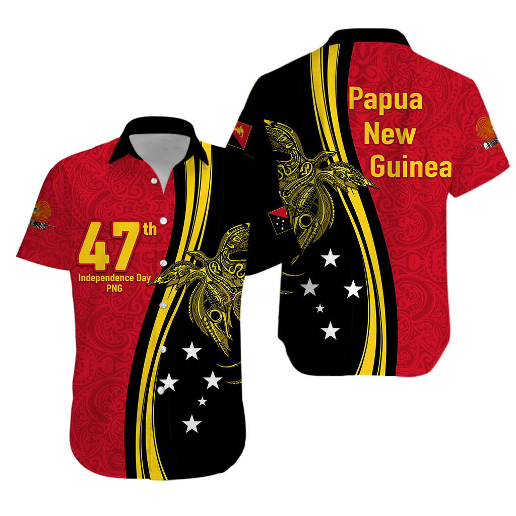 Papua New Guinea Independence Anniversary Polynesian Tribal Hawaiian Shirt - LT12 - Wonder Print Shop